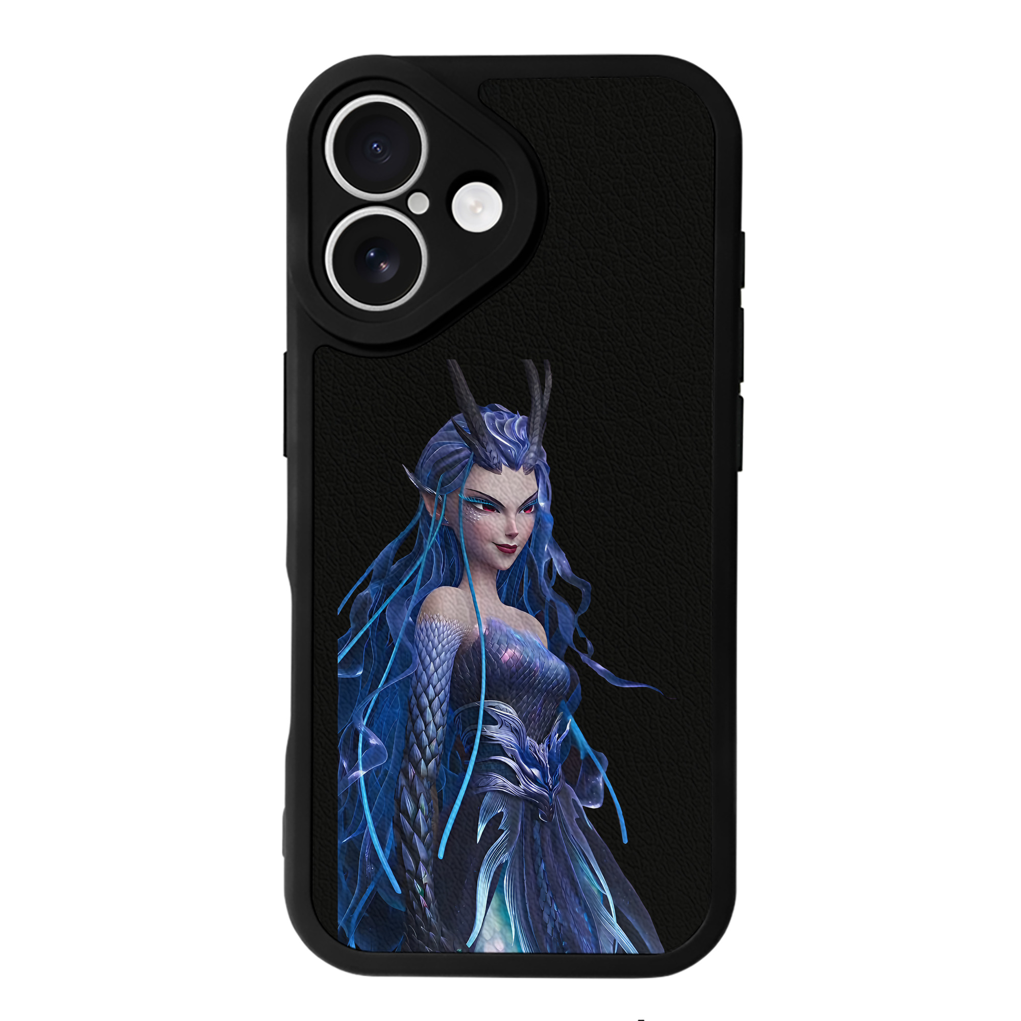 （画像用） Ne Zha 2 ナタ 魔童の大暴れ 【iPhone 16シリーズ対応】シリコンスマホケース（レザー調） 材質：シリコン